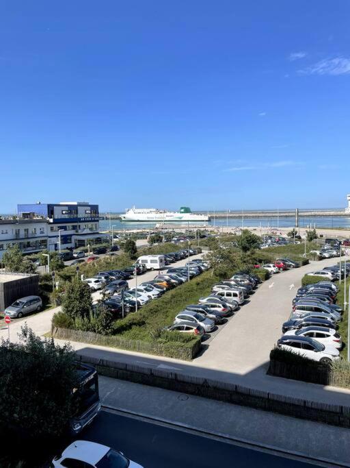 Studio Horizon Bleu, Vue Mer Calais Extérieur photo