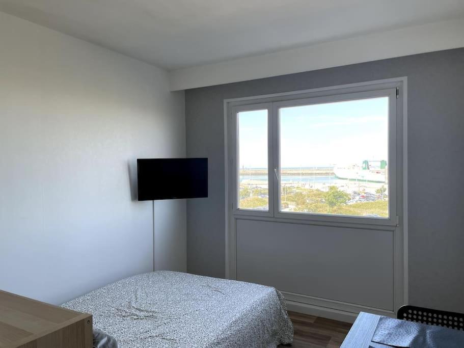 Studio Horizon Bleu, Vue Mer Calais Extérieur photo